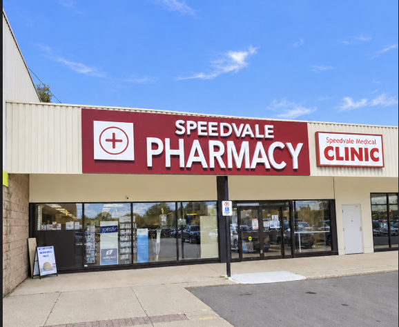 Speedvale Pharmacy and Speedvale Medical Clinic storefront